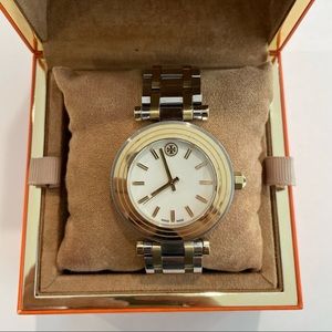 Tory Burch two tone watch
